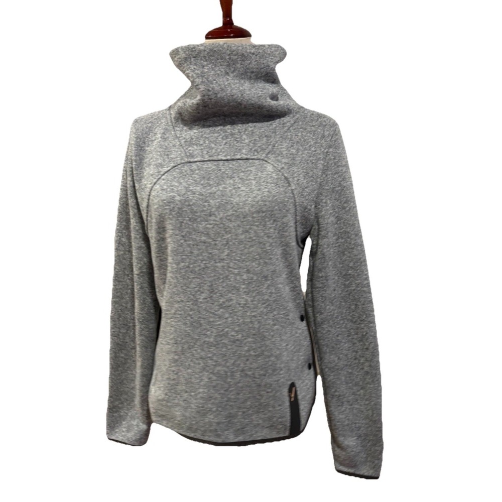 NWOT Indyeva Toga Polartec Sweater Gray Womens Size XS